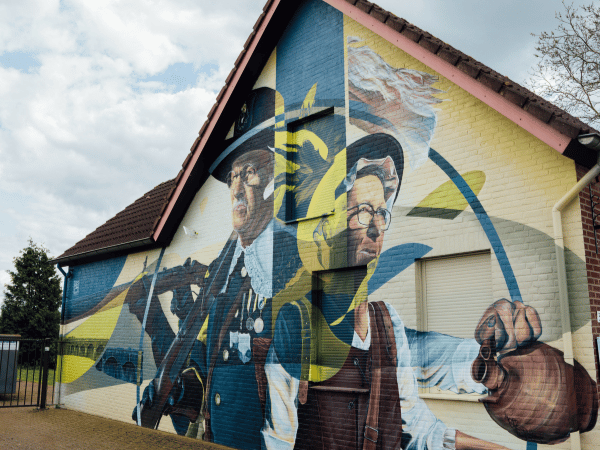 Mural in Stevensweert